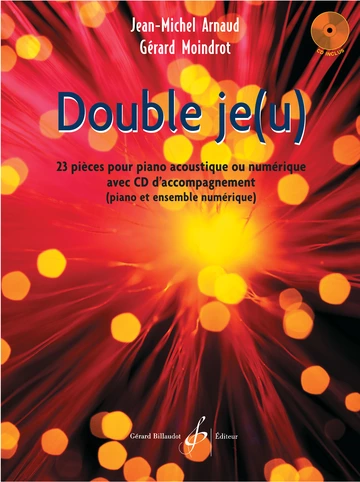 Double je(u). 23 pièces pour piano acoustique ou numérique avec CD d&amp;#039;accompagnement Visual